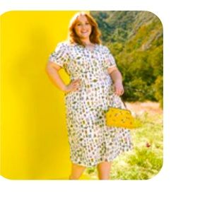 Inspector dress modcloth midi plus size 3x